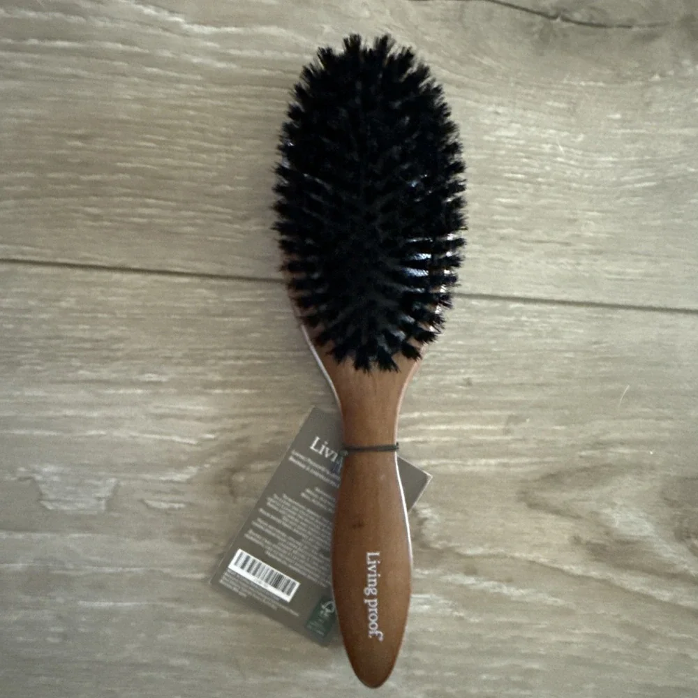 NWT New Tik‎ Tok Famous LIVING PROOF® Smoothing Boar Bristle Hair Brush